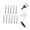 Beavorty 11pcs Mascara Tube Portable Eyelash Containers for Travel and