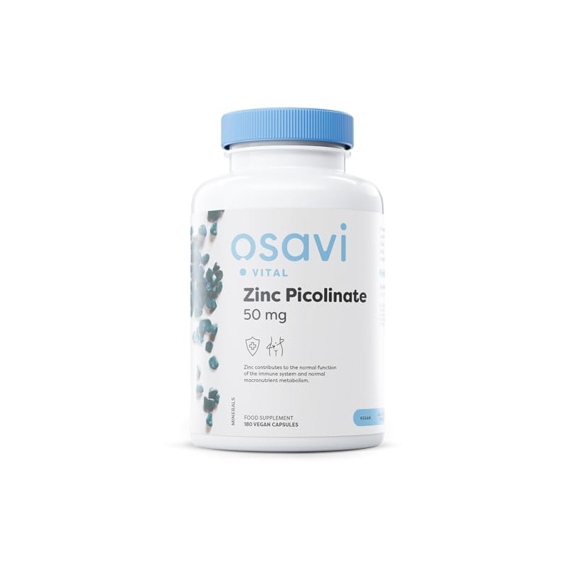 Osavi Zinc Picolinate, 50mg - 180 Vegan caps