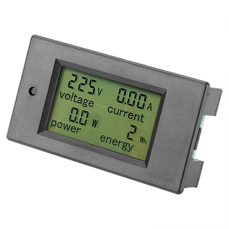100A AC 80~260V Digital Power Meter Monitor Voltage KWh Watt