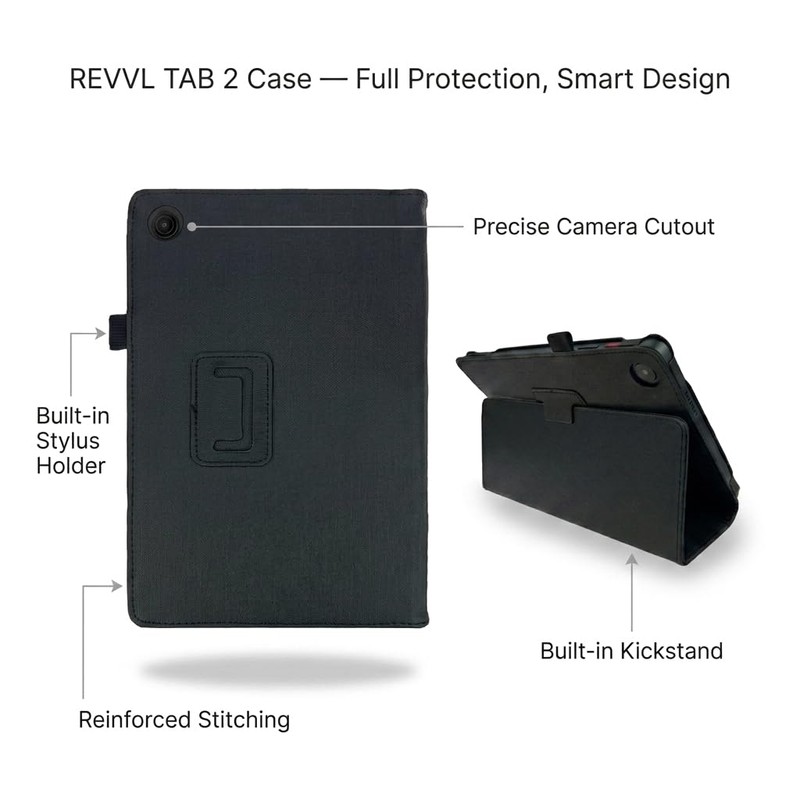 Transwon Full Protection Case for TMoible REVVL TAB 2 Tablet