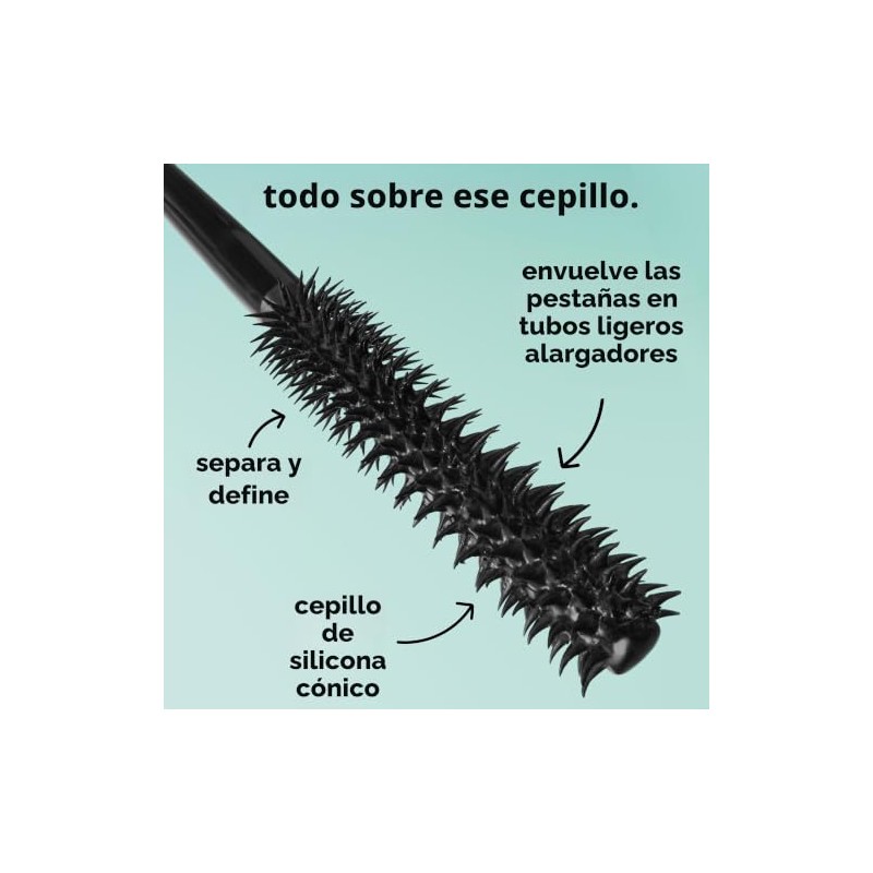 e.l.f. Cosmetics Lash XTNDR Máscara de Pestañas Alargadora Negro Suave
