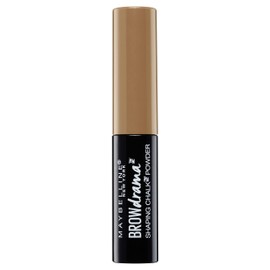 Maybelline Brow Drama Shaping Chalk Powder No. 100 Blonde Velvety Eyebrow Powder for Natural Distinctive Eyebrows with Soft Contours