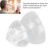 10 Pcs Sound Amplifier Dome Soft Silicone Anti Static Dual