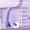 Krofaue Electric Razor for Women, Painless Bikini Trimmer, IPX6