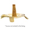 Brass Turtle Incense Holder for Incense Cones, Sticks, Charcoal Discs,