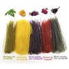 TANISA Vermicelli Rice Noodles with 5-Mixed Natural Color, Asian Noodles,