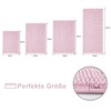 Homaxy Chenille Bathroom Rug, Non-Slip Bath Mat, Washable Bath Mat,