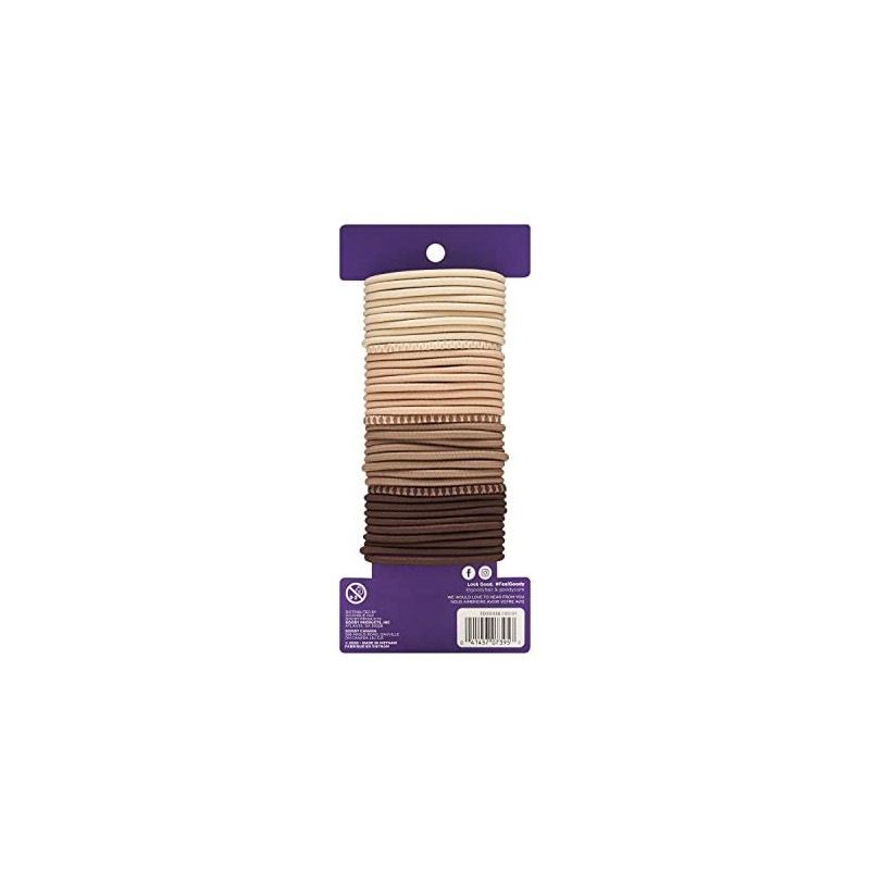 Goody Ouchless Elastics Blonde, 37CT