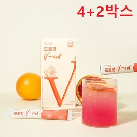 Morofit V-Cut Moro Orange Arginine 10g 10 Packs (100g) 4+2 Boxes / 모로핏 브이컷 모로오렌지 아르기닌 10g 10포(100g) 4+2박스