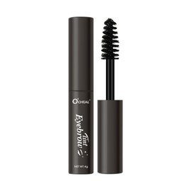 O'CHEAL Brow Longwear Waterproof Tinted Brow Gel,Transfer- Proof,Smudge-resistant,Quick Drying,Easy and quick application with precise brush 03#BLACK
