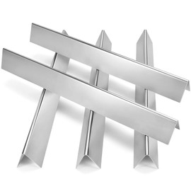 GGC 22.5" Flavorizer Bars for Weber 7536, 7537, Spirit 300 Series, E-310, E-320, S-310, S-320 Grills with Side-Controls, Spirit 700, Genesis Silver B/C, Gold B/C, Weber 900(5-Pack)(22.5"x2.3"x2.3")