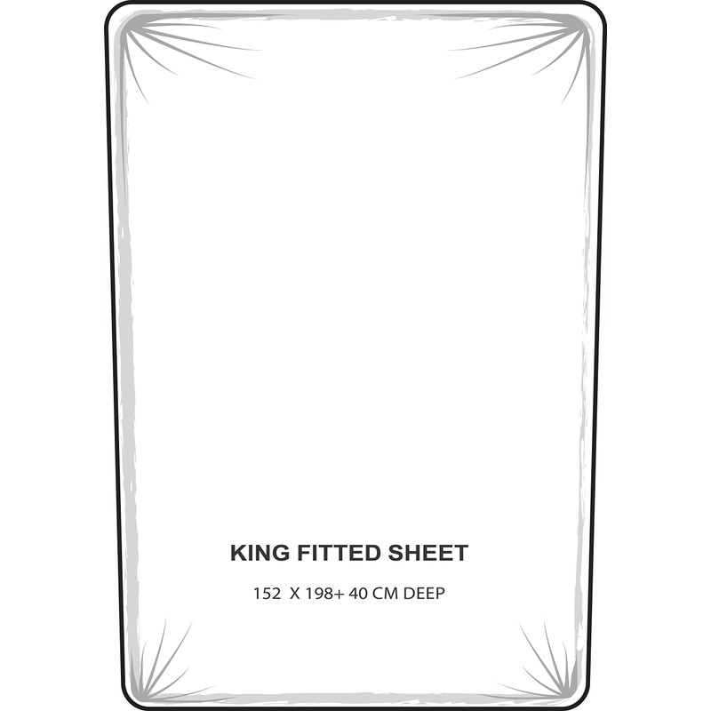 Extra Deep Bedding 100% Extra deep Fitted Sheets 16" 40CM
