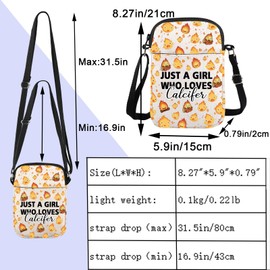 ENSIANTH Moving Castle Merch Messenger Bag Calcifer Lover Crossbody Bag Castle Fire Gift Japanese Anime Lover Gift (CA Calcifer CB)