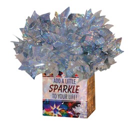 In the Breeze 2783-PACKS Sparkle Mylar Pinwheel Decorative Spinner-Pack of 48 Pieces, 48, Silver Sparkle/48 PC