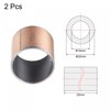 sourcing map Sleeve Bearing 18mm Bore 20mm OD 20mm Length