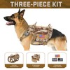 Forestpaw Dog Harness Medium Sized,Tactical Dog Harness with Handle,No Pull