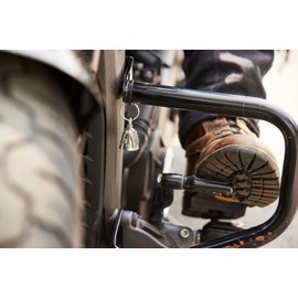 Guardian Bell V-TWIN VIXENS Fits any Harley/Motorcycle THE ORIGINAL BIKER BELL, 1.5, Silver