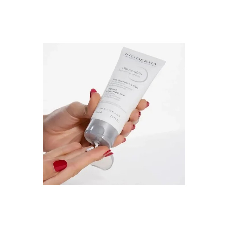 2pc Crema Bioderma Pigmentbio Iluminadora Zonas Delicadas