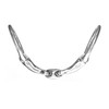 Equine Smile ES0084 Olive Head Bit Double Broken Stainless Steel