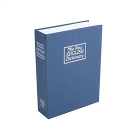 Secret Book Safe Blue Book-Shaped Vault for Study Key Type