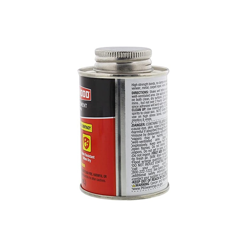 DAP Weldwood Contact Cement 3oz. Tan, Water Resistant, Strong, Instant