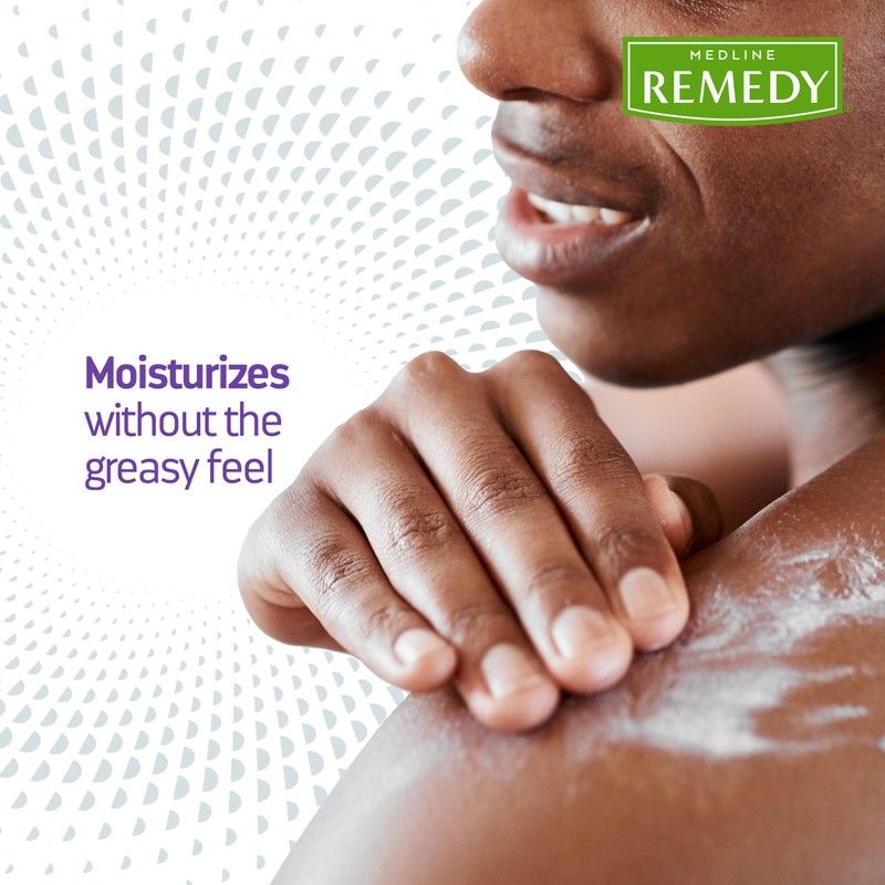 Medline Remedy Clinical Skin Cream, Vanilla Scent (4 fl oz),