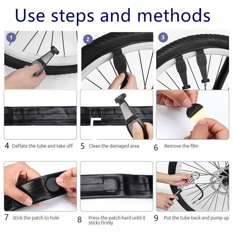 COZYROOMY Bicycle Repair Kit – Saddle Bag, Bicycle Tool Set