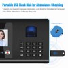 Intelligent Attendance Machine Face Fingerprint Password Checking-in Recorder for Employees