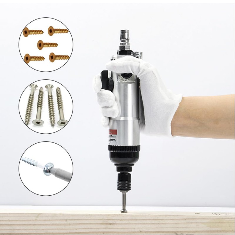 Saipor 10PCS Magnetic Square Head Screwdriver Bits Set 1/4'' Hex