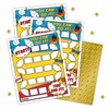 10 Reward Chart with 206 Golden Star Stickers-Comic Theme-Incentive Chart,Positive