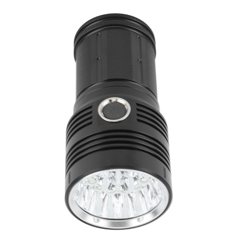 Strong Light Flashlight 10000LM 300‑500 Meters LED 4 Modes Rechargeable