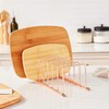 FitWell Kitchen Bakeware Organizer,Plate Racks,Rack for Plastic Lids,Cutting Boards,Cookie Sheets,Pots