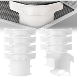 Clips de Fijación para Sábanas, Bed Sheet Fixing Clips, Genérico Bed Lock, Evita sábanas Sueltas, Compatibles con Todos los Colchones (4 Piezas, Blanco)
