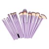 18pcs Makeup Brush Set Artificial Fiber Fashionable Soft Synthetic Cosmetic