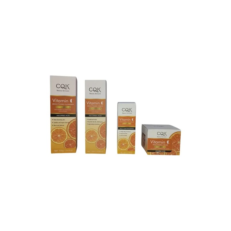 Kit De Skin Care Completo Adolescente / Niña Vitamina C,