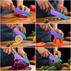 WELLSTAR Santoku Knife 5 Inch, Super Sharp German Steel Kitchen