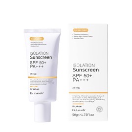 DEleventh Korean Brand SPF 50+ PA+++ Sunscreen Cream 50g / Aqueous and Non-Greasy, Effective Blocks Daily UV Damage and Protects Facial Skin, Neck & Arms