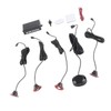 16.5mm Car BuiltIn Backup Radar Sensor Reversing Assistance with Audio