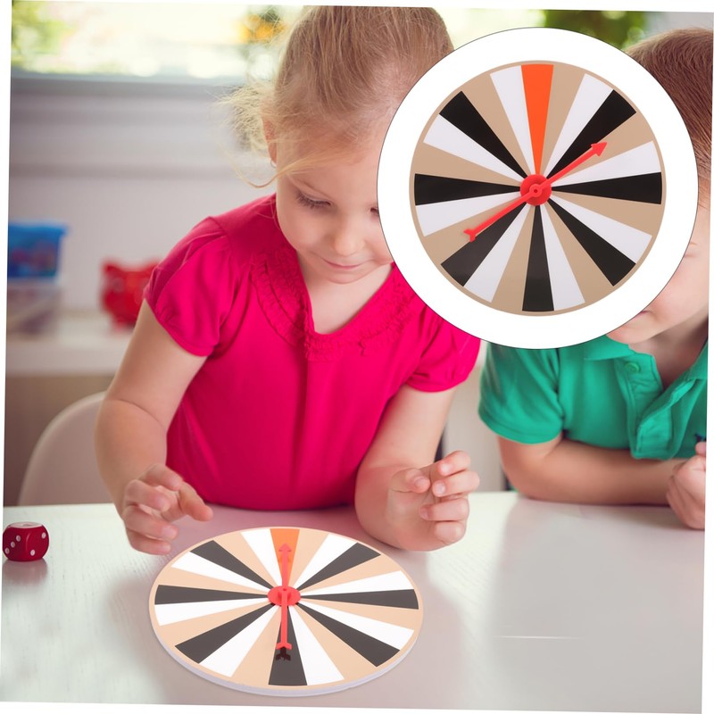 BESPORTBLE DIY Game Wheel for Parties Rotating Fortune Wheel for