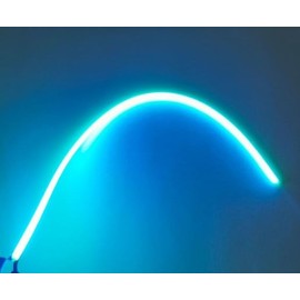 Edison Bulb LED Filament Lamp Parts Flexible Filament 130mm 300mm Edison Bulb 3v Cob LED Bead Diodes Light Accessories(300mm) 3D Printing (Blue)