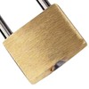 Dapetz ® Brass Mini Padlock 25mm with 3 Keys Steel