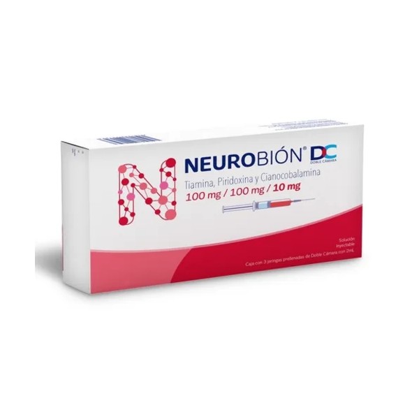 Neurobión Dc 100/100/10 Mg Con 3 Jeringas Prellenadas