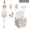 Milano Tissue Box Cover Square – Decorative Tissue Holder for