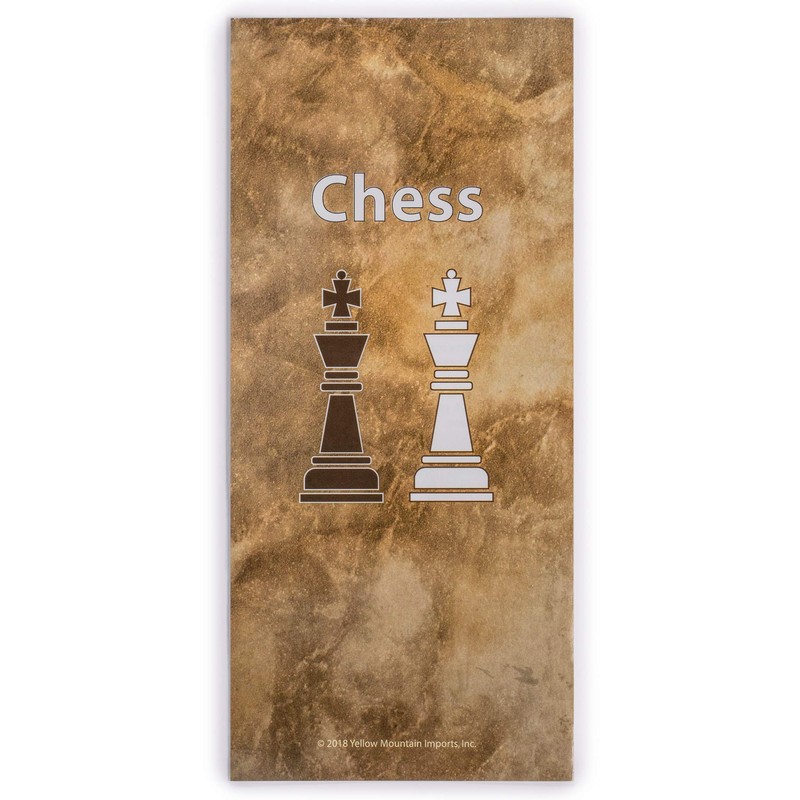 Yellow Mountain Imports Magnetic Portable Chess Set (27 Centimeters) -