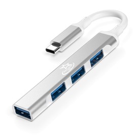 USB C U114C Hub Multi USB Port Extender – Multiple USB Port for Laptop, 4 Port USB Hub, USB A hub, USB C Port 3.0 and 2.0 by Red Star Tec