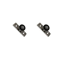 Floor Guide Floor Roller Guide for Wooden Sliding Door Guide Roller with Ball Bearing Roller Sliding Door Fitting Accessories for Sliding Door 50 x 15 x 18 mm Pack of 2