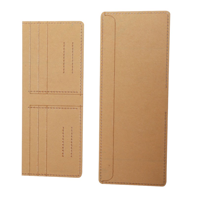 13 Pcs Leather Wallet Template Transparent Clear Acrylic Leather Template