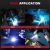ARCCAPTAIN Auto Darkening Welding Helmet, 3.94"X3.66" Large Viewing Screen True