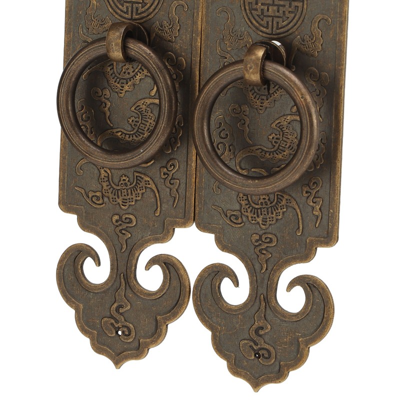 Pull Handle Antique Chinese Auspicious Clouds Good Luck Drawer Pulls