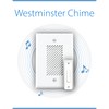 Single-Gang Electronic Door Chime Kit with Lighted Button
